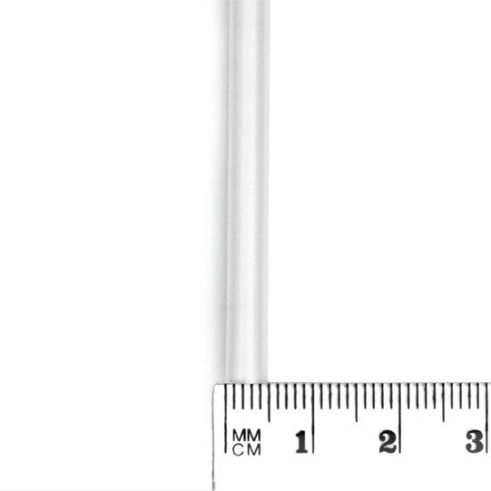 Καλαμάκι ίσιο πλαστικό χαμηλό διάφανο εσπρέσο&κοκτέιλ 10εκ -πακέτο με 1000τμχ