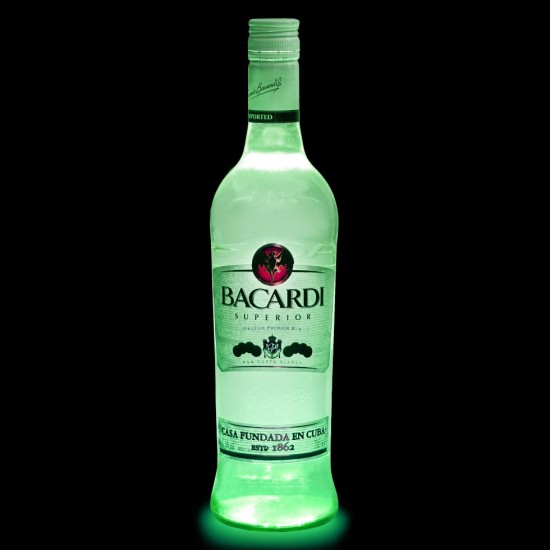 VIP LED Αυτοκόλλητα Μπουκαλιών σε πράσινο χρώμα (πακέτο με 10)