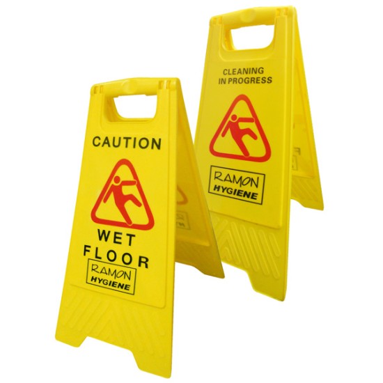 Πινακίδα προειδοποίησης για υγρό πάτωμα 62 x 30 εκ