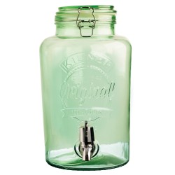 Παραδοσιακό Γυάλινο Dispenser Kilner Πράσινο 5ltr