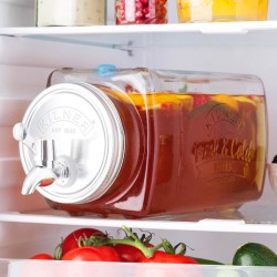 Kilner Γυάλινο Dispenser Κατάλληλο για Ψυγείο 3ltr