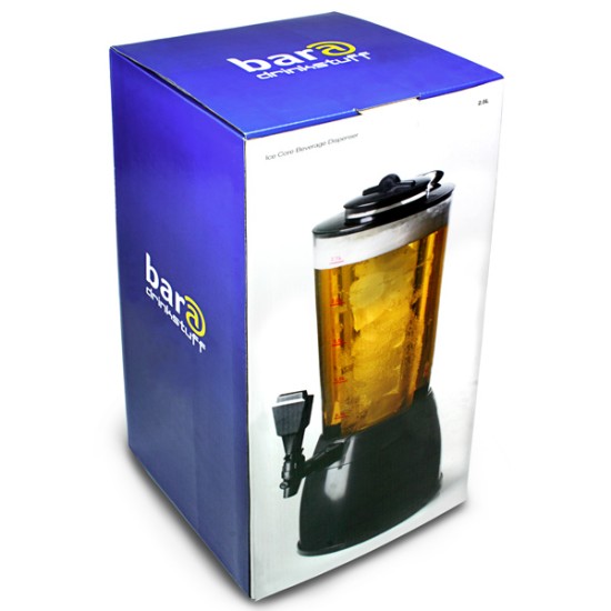 Dispenser Μπύρας & Cocktail με Θήκη για Πάγο 2.5ltr