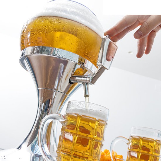 Dispenser Μπύρας & Cocktail με Θήκη για Πάγο 3.5lt