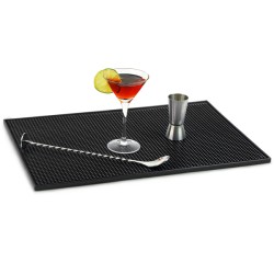 Service Bar Mat Πλαστικός μαύρος δίσκος περισυλλογής διαρροών 30cm x 45cm