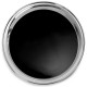 Δίσκος Αντιολισθητικός από Ανοξείδωτο Ατσάλι με μαύρο PVC 35εκ.