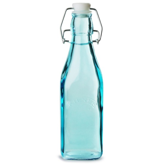 Vintage Μπουκάλι Kilner Clip Top Μπλε 250ml με Καπάκι