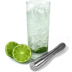 Γουδοχέρι Cocktail από Ανοξείδωτο Ατσάλι