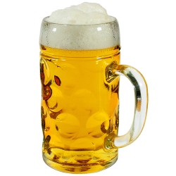 Τεράστιο Ποτήρι Μπύρας Γερμανικό Stein 1.1ltr