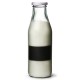Παραδοσιακό Μπουκάλι Γάλακτος 500ml με Ετικέτα Κιμωλίας