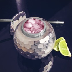 Ποτήρι Cocktail Disco Ball ακρυλικό 568ml (πακέτο με 2 τεμάχια)