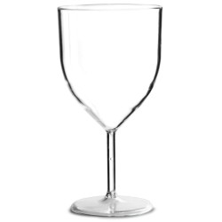 Ποτήρι Κρασιού Econ Reusable Πλαστικό 125ml