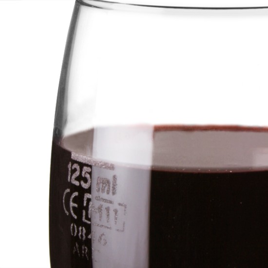 Ποτήρι Κρασιού Elisa 180ml (LCE at 125ml) (πακέτο με 12)