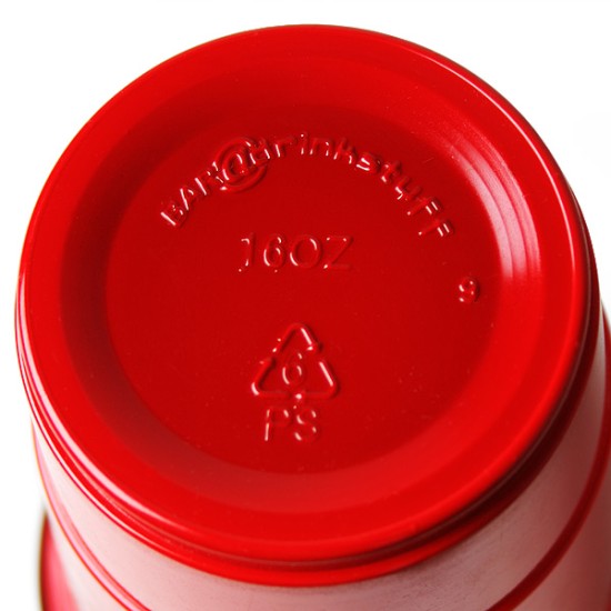 Κόκκινα Αμερικάνικα Ποτήρια Party 455ml Premium (πακέτο με 100)