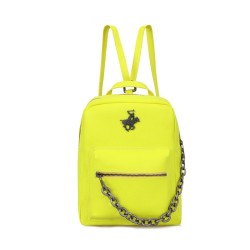 Γυναικεία Τσάντα Πλάτης Χρώματος Κίτρινο Beverly Hills Polo Club 668BHP0199