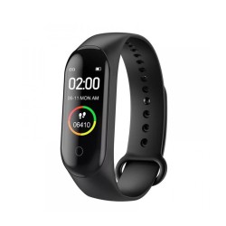 Ρολόι Fitness Tracker με Πιεσόμετρο και Μετρητή Καρδιακών Παλμών Smart Band M4 SPM M4-Smart