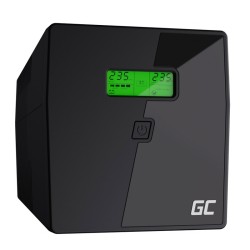 UPS με 2 Schuko Πρίζες και 2 IEC 1000 VA 700 W Green Cell UPS08